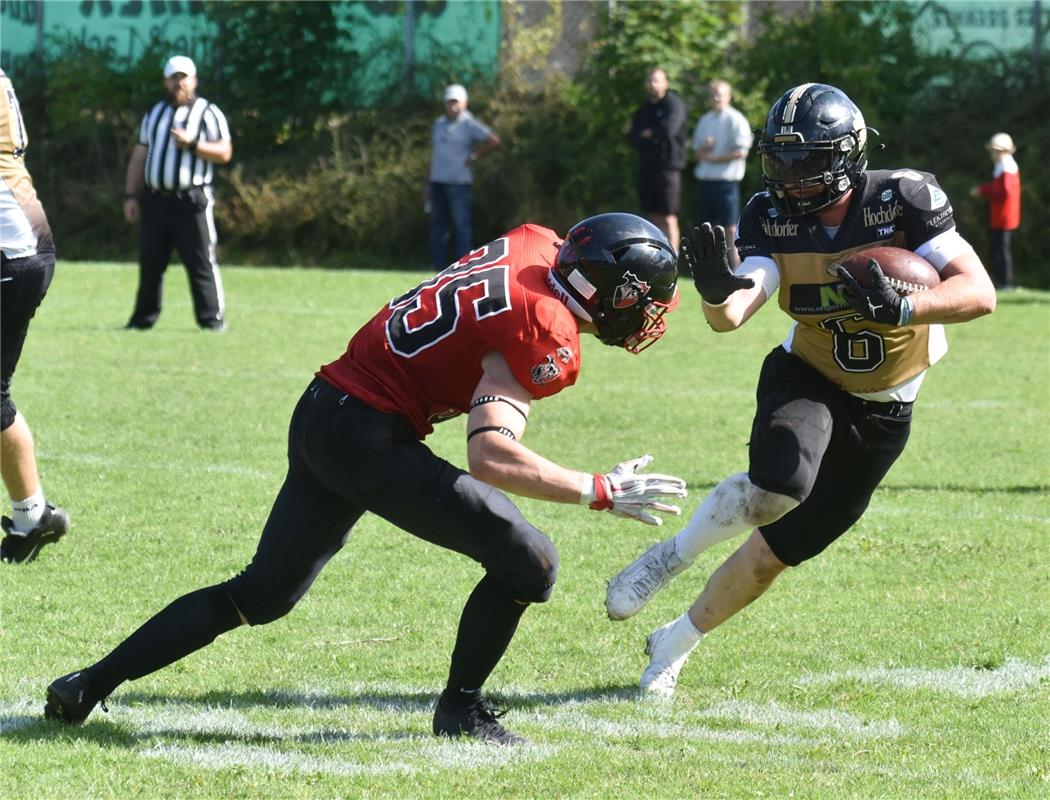 Bondorf, Sportplatz, American Football, Landesliga, Bondorf Bulls - Red Knights ...