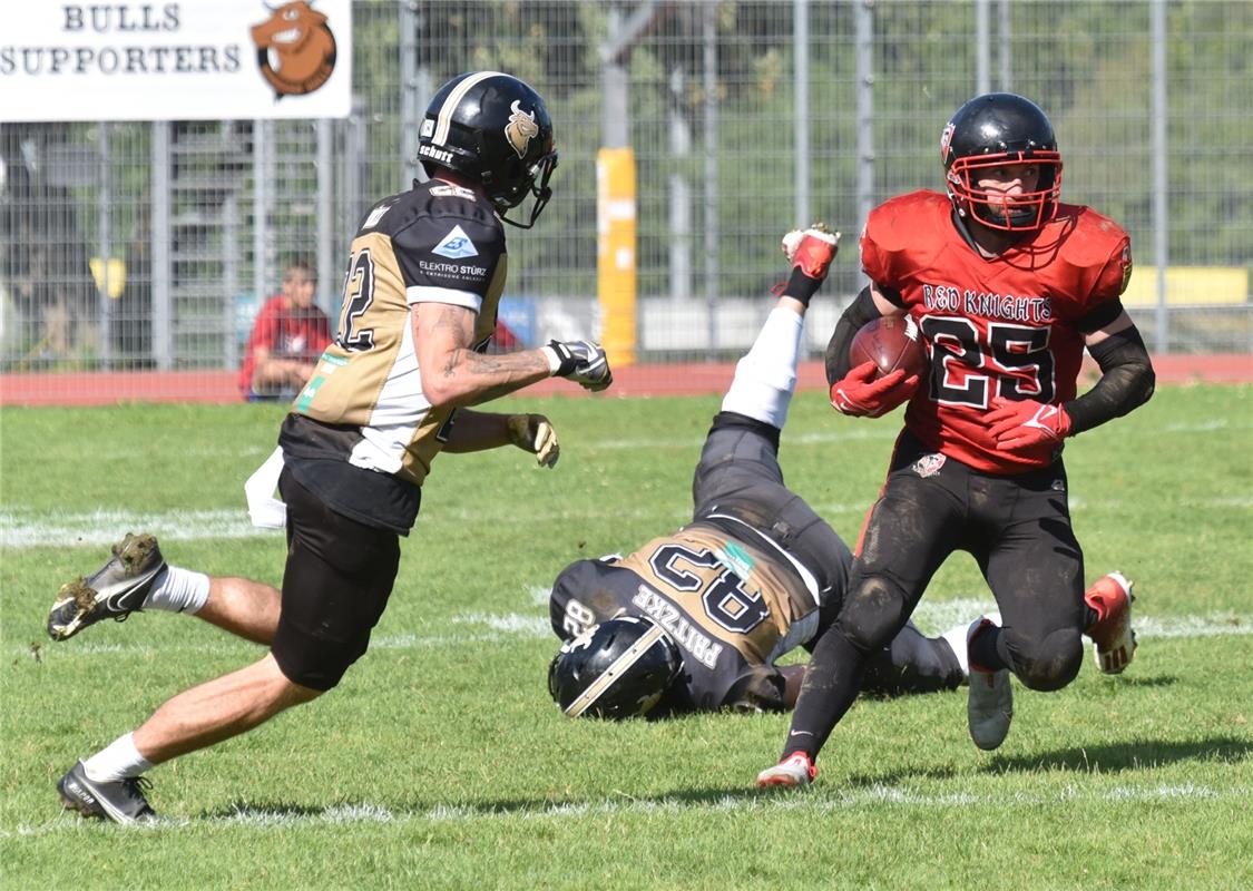 Bondorf, Sportplatz, American Football, Landesliga, Bondorf Bulls - Red Knights ...