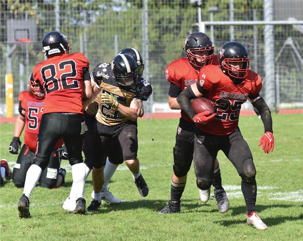 Bondorf, Sportplatz, American Football, Landesliga, Bondorf Bulls - Red Knights ...