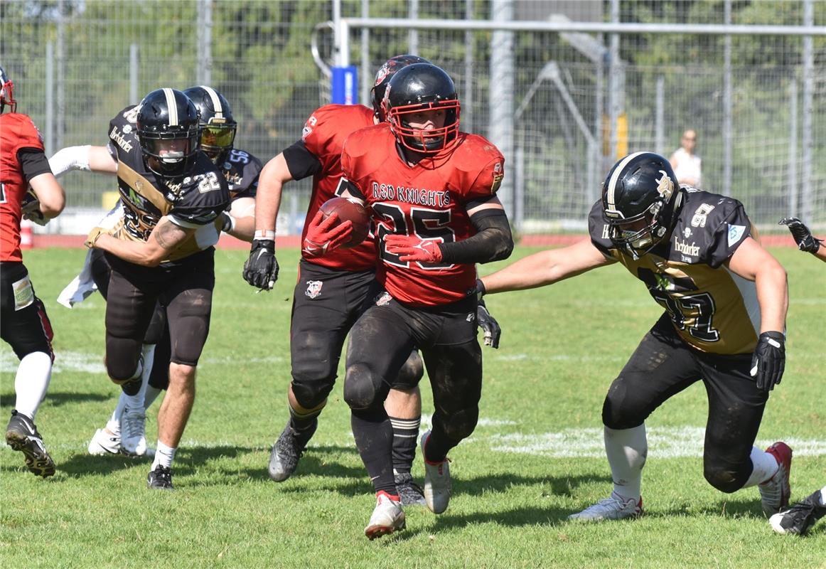 Bondorf, Sportplatz, American Football, Landesliga, Bondorf Bulls - Red Knights ...