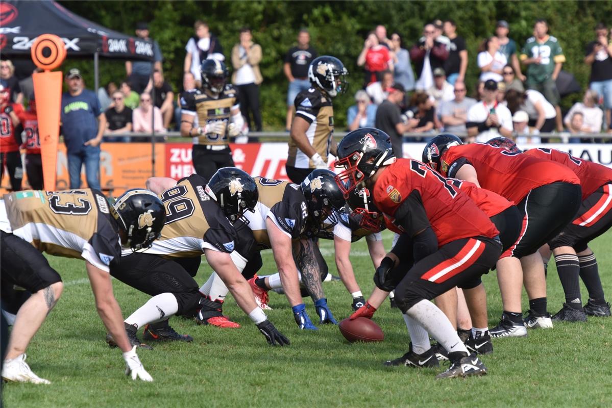 Bondorf, Sportplatz, American Football, Landesliga, Bondorf Bulls - Red Knights ...