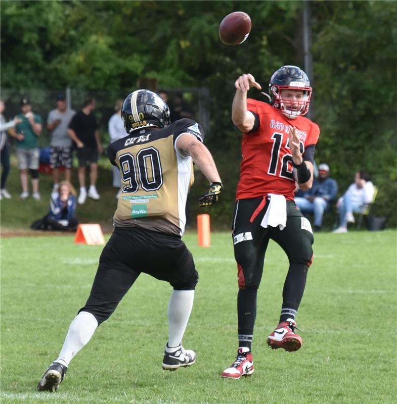 Bondorf, Sportplatz, American Football, Landesliga, Bondorf Bulls - Red Knights ...