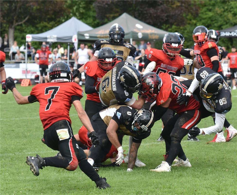 Bondorf, Sportplatz, American Football, Landesliga, Bondorf Bulls - Red Knights ...