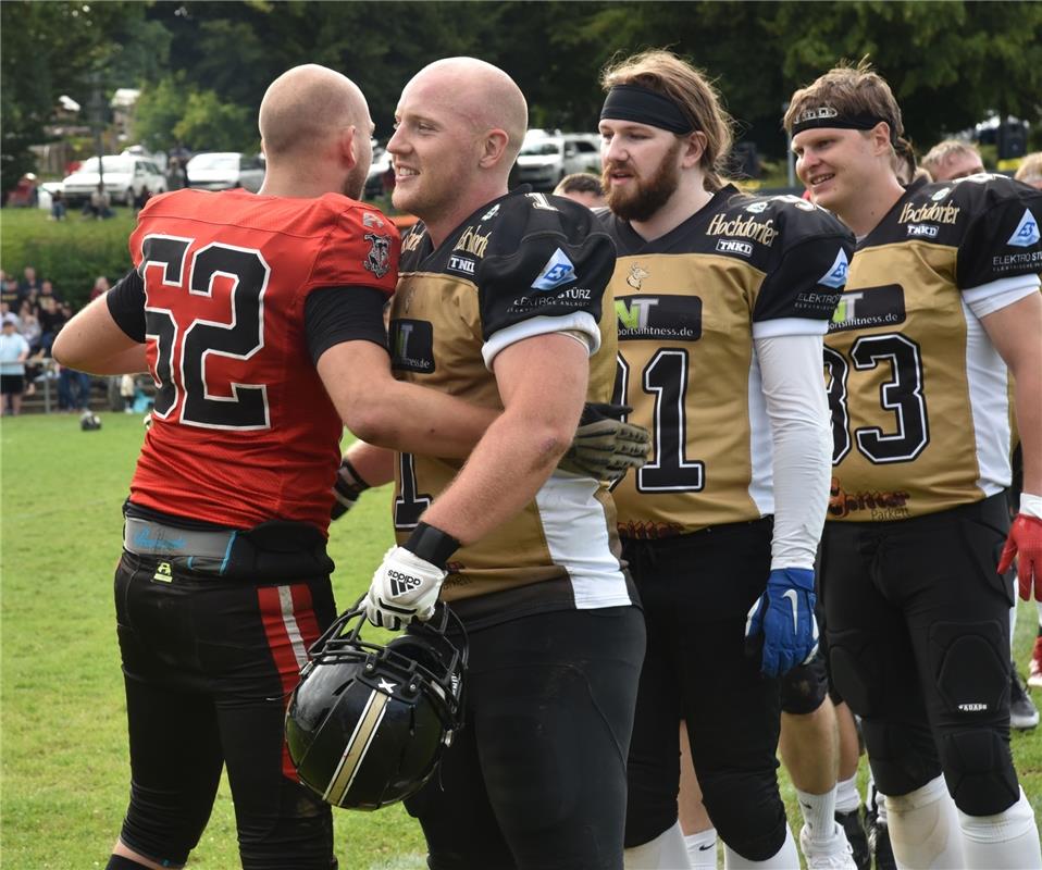 Bondorf, Sportplatz, American Football, Landesliga, Bondorf Bulls - Red Knights ...