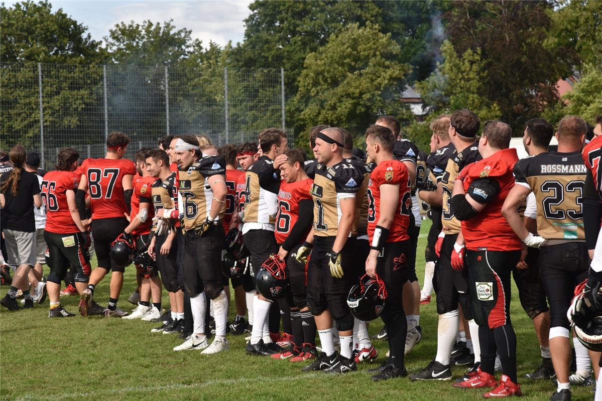 Bondorf, Sportplatz, American Football, Landesliga, Bondorf Bulls - Red Knights ...