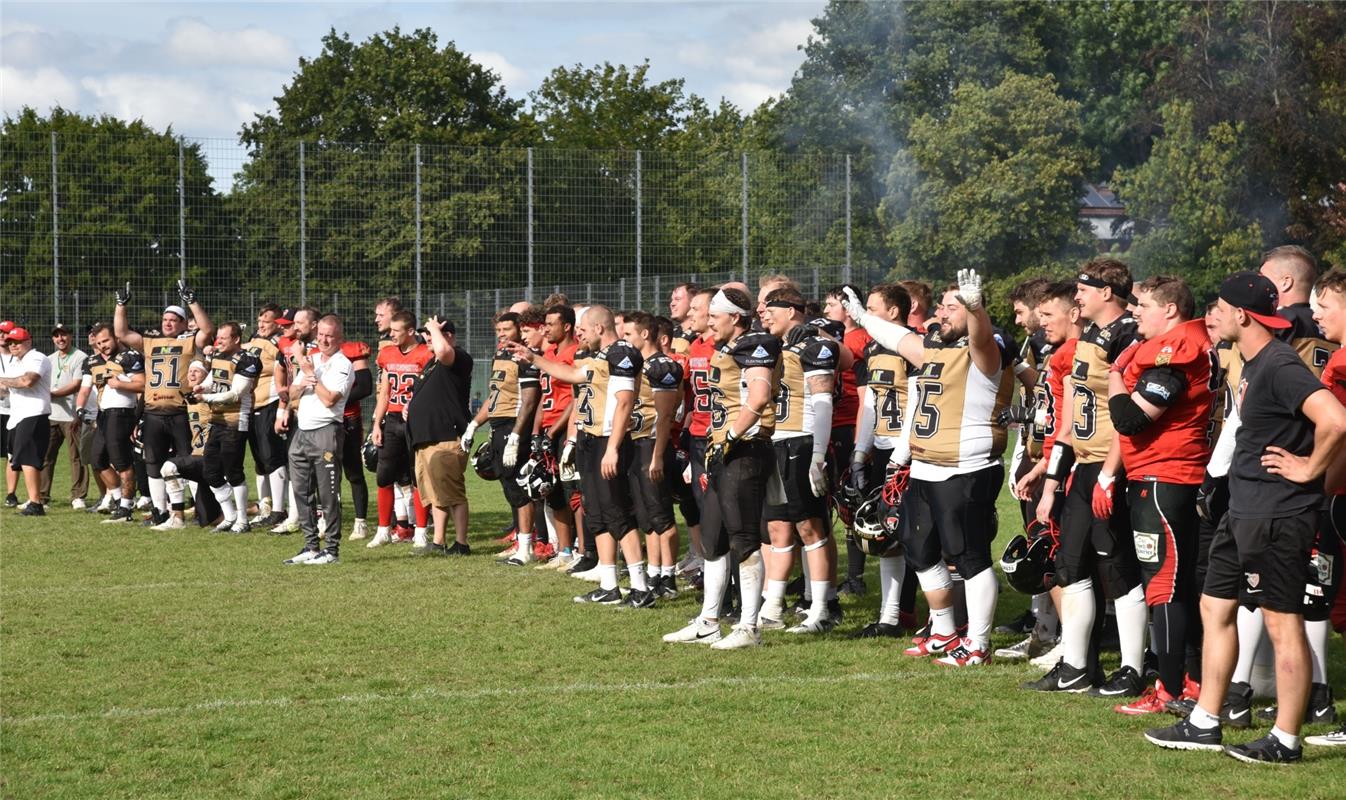 Bondorf, Sportplatz, American Football, Landesliga, Bondorf Bulls - Red Knights ...