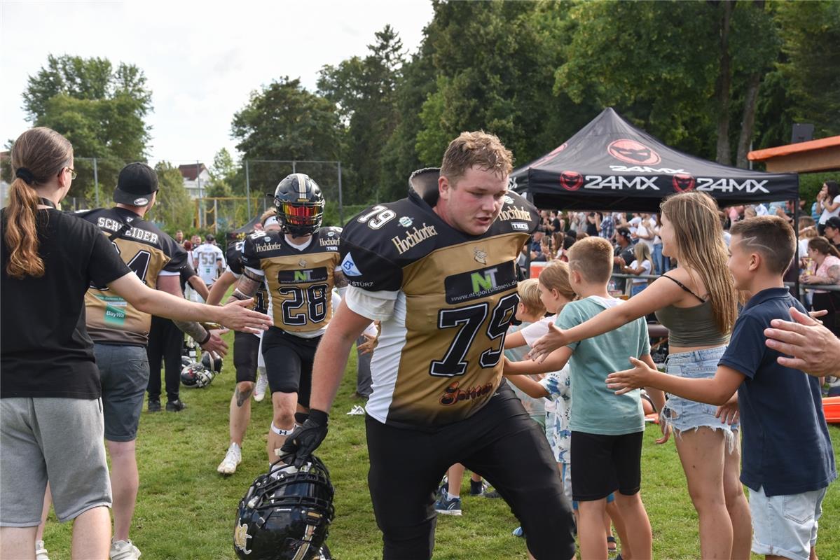 Bondorf, Sportplatz, American Football, Landesliga, Bondorf Bulls - Red Knights ...