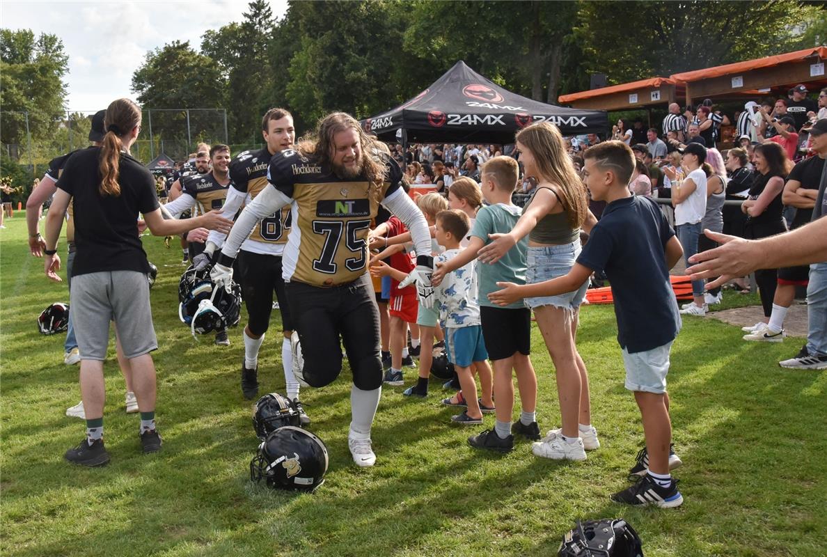 Bondorf, Sportplatz, American Football, Landesliga, Bondorf Bulls - Red Knights ...