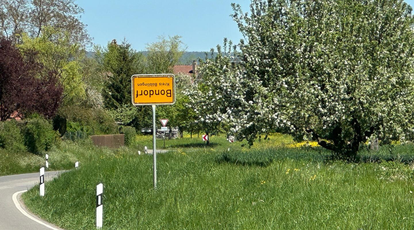 Bondorf steht Kopf am 1. Mai!  Von Anja Schnotz aus Gäufelden.