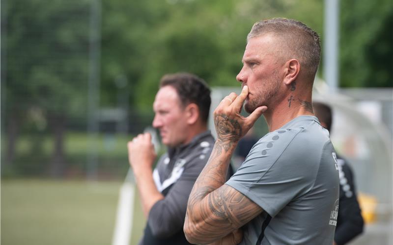 Bondorfs Trainer Sven Keck konnte in Steinenbronn nur eine Halbzeit lang mit dem Spiel seiner Mannschaft einverstanden sein. GB-Foto: Schmidt