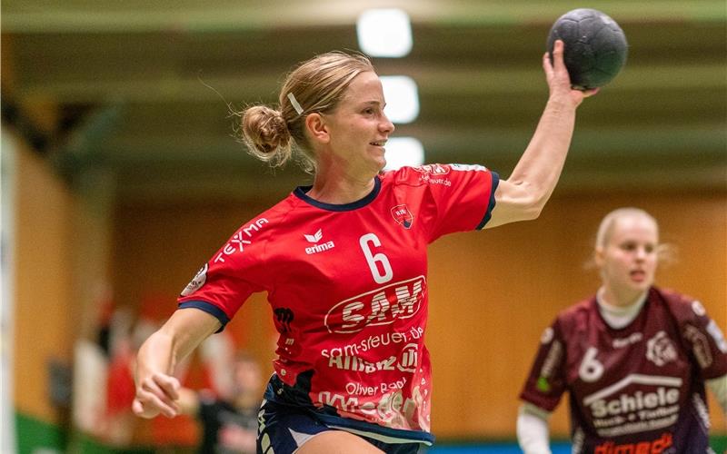 Britta Meyer: Nach einem Testspiel vor einigen Wochen kehrten die Schmerzen wieder zurück. GB-Foto: Eibner/Patrick Hipp