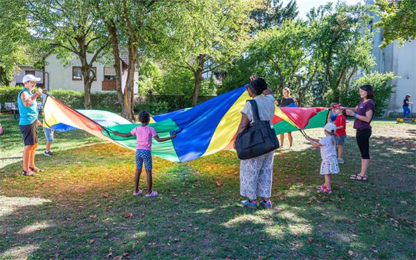 Buntes Programm: Beim ersten Gültsteiner Kinderfest ist Abwechslung angesagt.GB-Foto: Nüßle