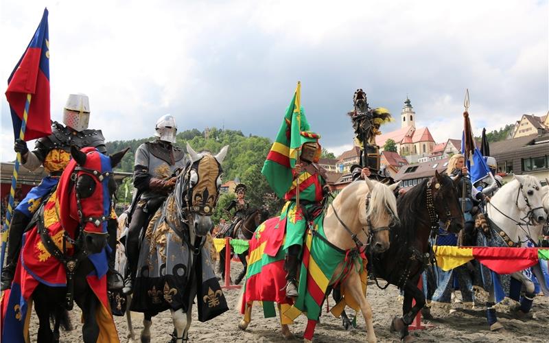 „Gäubote“-Verlosung: Freitickets für Horber Ritterspiele Buntes Spektakel: Die RitterspieleGB-Foto:Stadt Horb