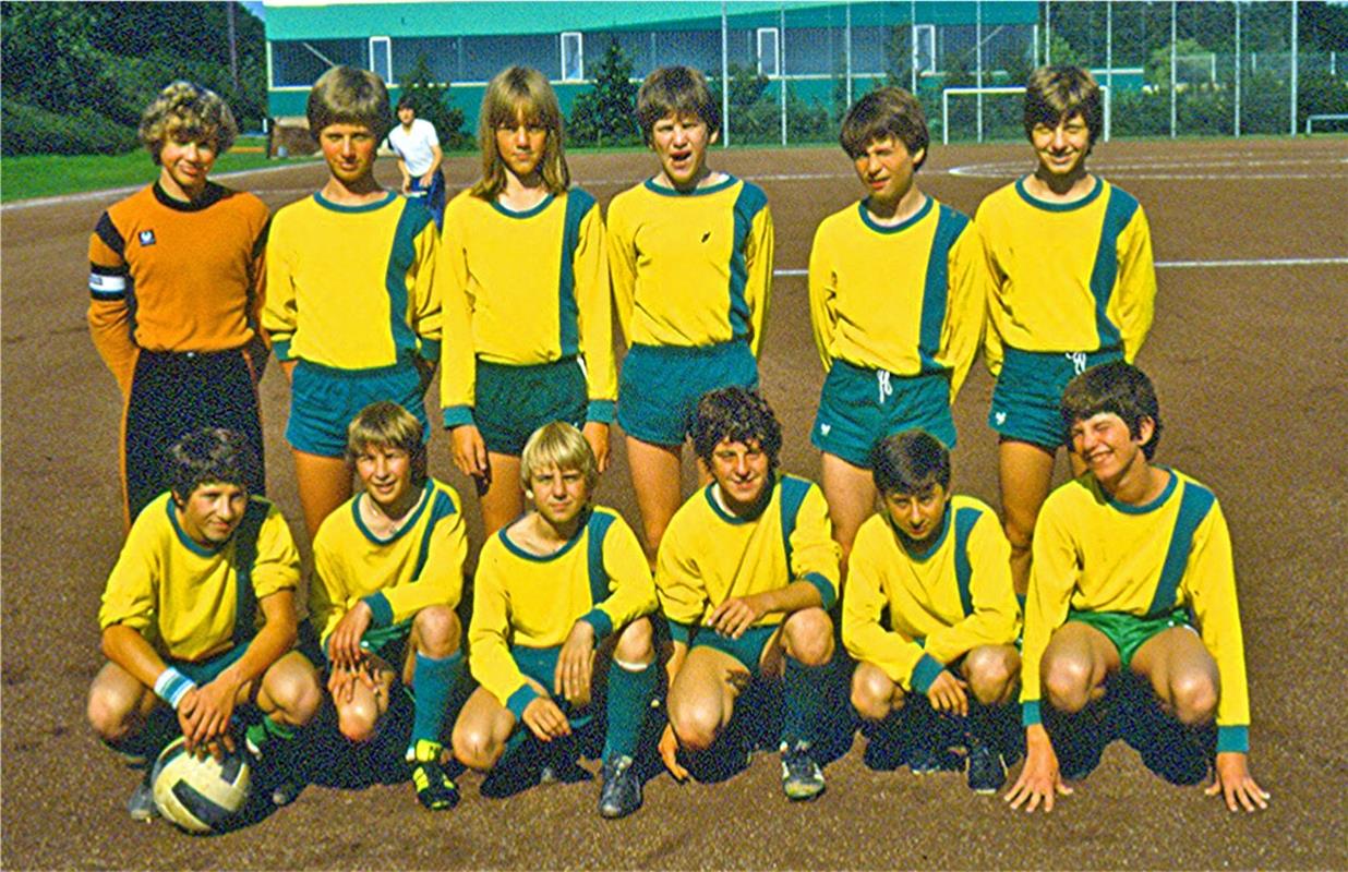 C-Jugendteam des VfL Herrenberg Anfang der 80er Jahre Foto (Archiv): Lalka
