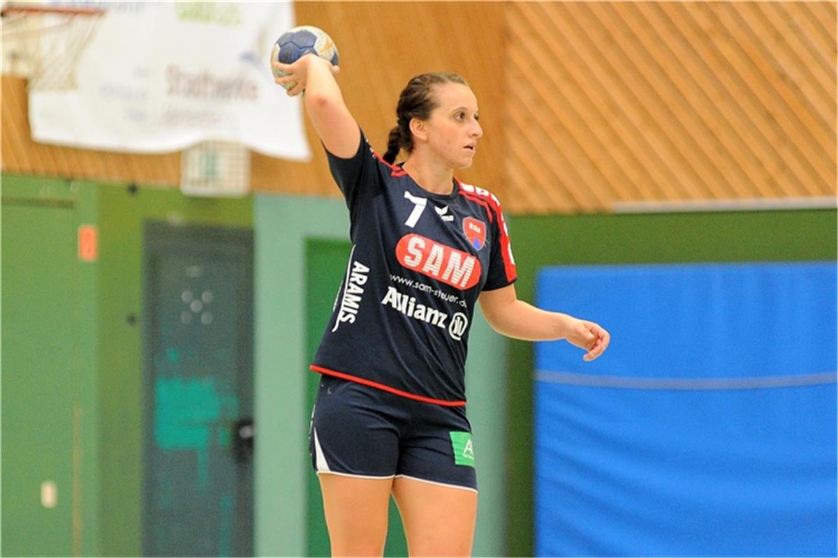 Carolin Tuc (SG H2Ku Herrenberg Kuties #7)   SG H2Ku Herrenberg, Handball, Ligas...