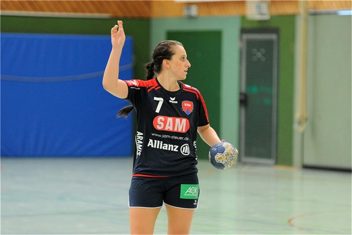Carolin Tuc (SG H2Ku Herrenberg Kuties #7)   SG H2Ku Herrenberg, Handball, Ligas...