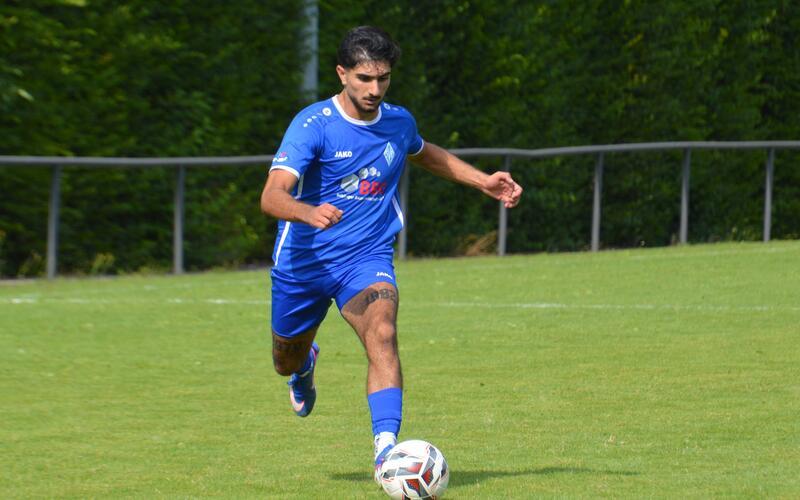 Chancen für drei Spiele: Jamie-Noah Demir und die SV Böblingen kamen in Köngen nicht über ein 0:0 hinaus. GB-Foto: Edip