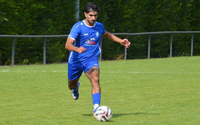 Chancen für drei Spiele: Jamie-Noah Demir und die SV Böblingen kamen in Köngen nicht über ein 0:0 hinaus.GB-Foto: Edip