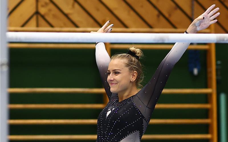 Chiara Vees war in Esslingen beste Mehrkämpferin der WKG. GB-Foto: Hrivatakis