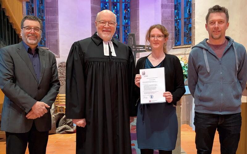 Conny Glaser für sechs Jahre als Prädikantin verpflichtet