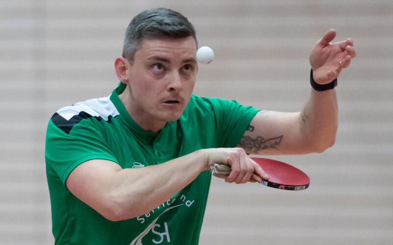 Damir Stefanac: „Wir haben uns auch in der Hinrunde nach 4:8 Punkten nicht verrückt machen lassen.“GB-Foto: Vecsey