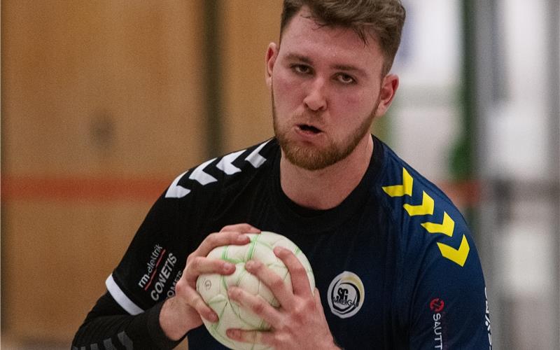 Daniel Becker traf in der Anfangsphase für die SG AmmerGäu. GB-Foto: Schmidt