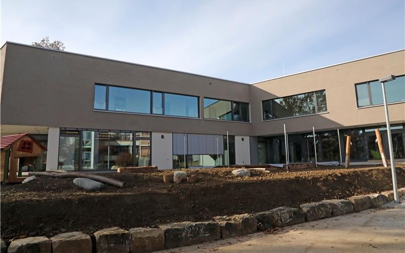 Pünktlich gestartet Dank einer reibungslosen Zusammenarbeit aller Beteiligten konnte der neue Kindergarten just in time seine Pforten öffnen GB-Fotos: Priestersbach