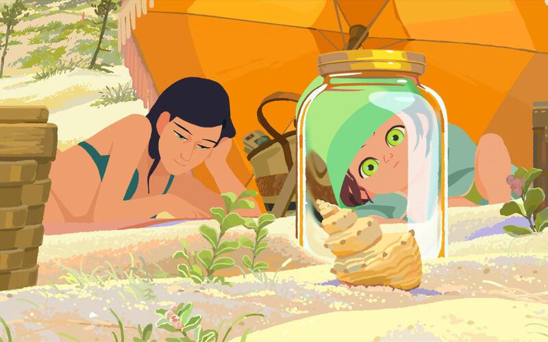 Das Erkunden der Welt steht für die junge Figur in „Die kleine Amélie“ im Mittelpunkt – mit der einen oder anderen dramatischen Wendung. GB-Foto: Piece of Magic Entertainment