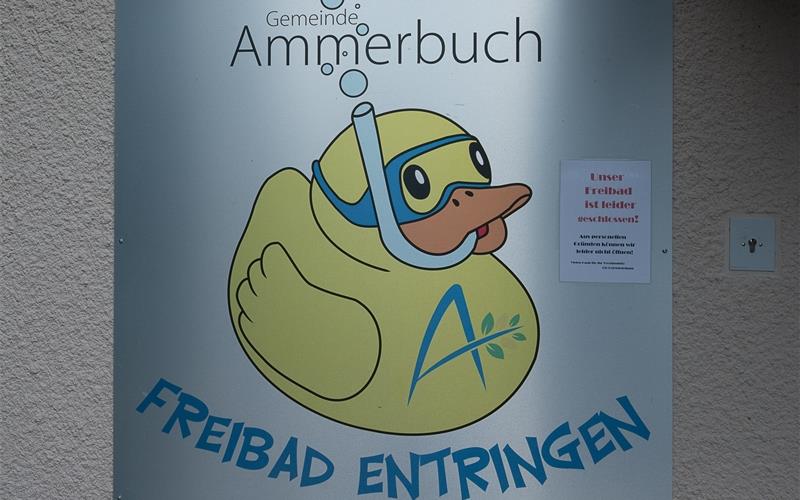 Entringer Freibad bleibt weiterhin geschlossen Das Freibad Entringen ist weiterhin zu. GB-Foto (Archiv): Schmidt