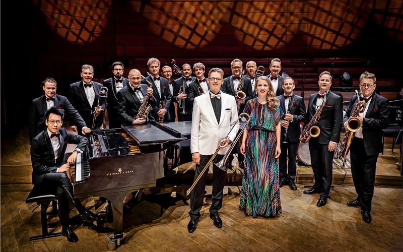 „Gäubote“-Adventskalender: Bigband-Sound von Glenn Miller Das Glenn Miller Orchestra.GB-Foto: credit/Francesco Prandoni