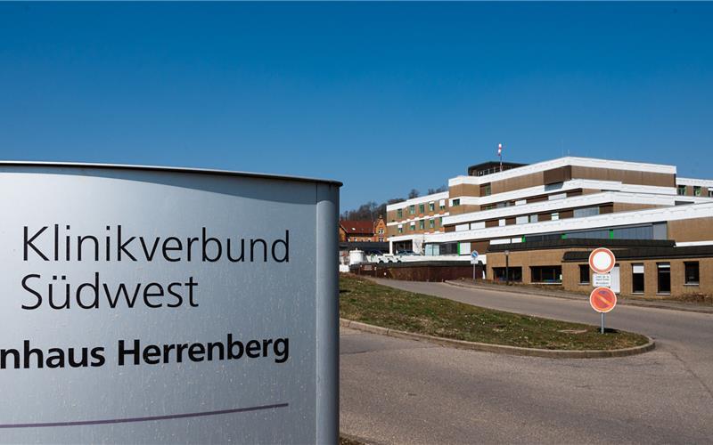 Das Herrenberger Krankenhaus gehört zum KVSW. GB-Foto (Archiv): gb