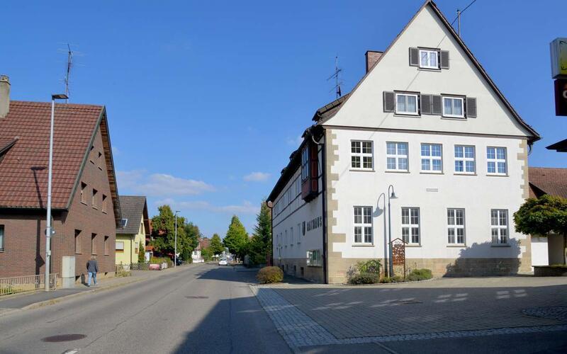 Das Hildrizhausener Rathaus. GB- Foto: Holom