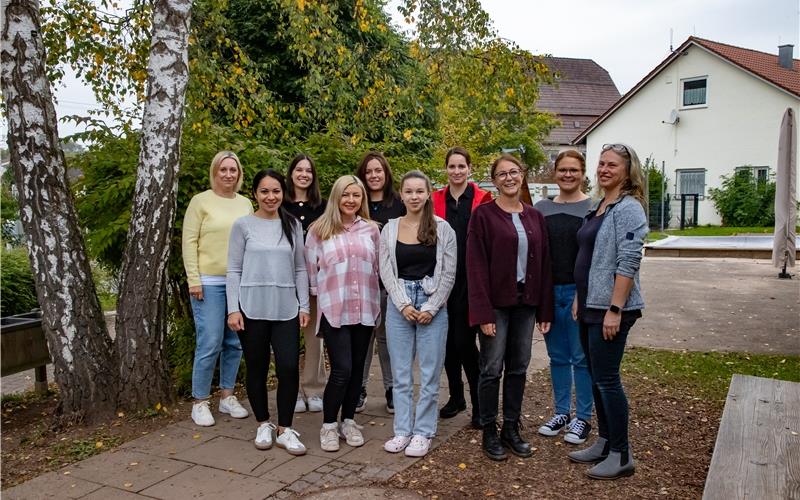 Das Kita-Team Gültlingen hat nach Monaten, die von personellen Engpässen geprägt waren, wieder genug Personal. GB-Foto: Geisel