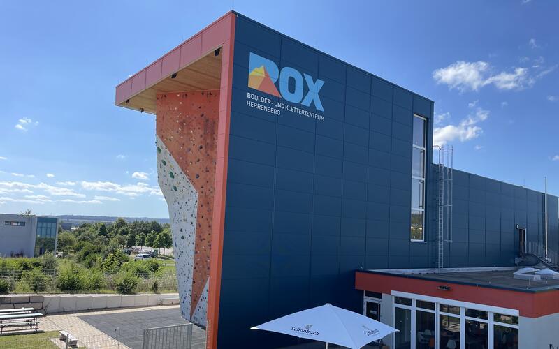 Das Kletterzentrum: Sportlich geht es hier hoch hinaus.GB-Foto (Archiv): Draaijer