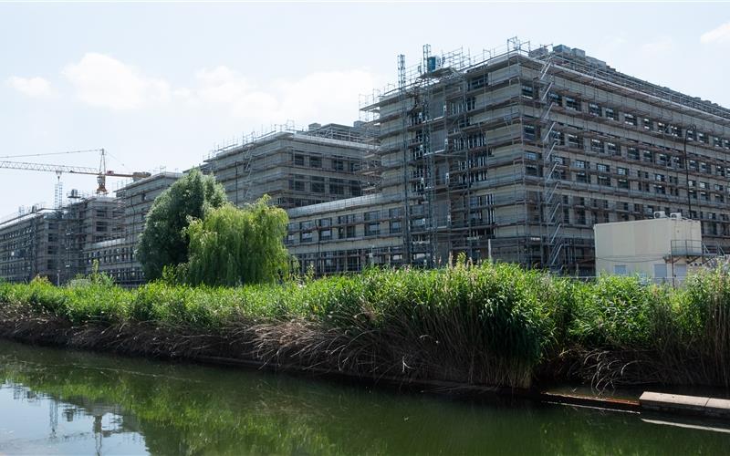 Das Klinikum soll im ersten Quartal 2028 fertiggestellt werden und im vierten Quartal vollständig in Betrieb gehen. GB-Foto: Schmidt