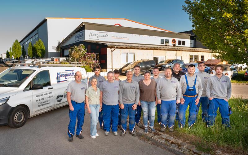 Das Marquardt-Team ist auf inzwischen 16 Personen gewachsen. 