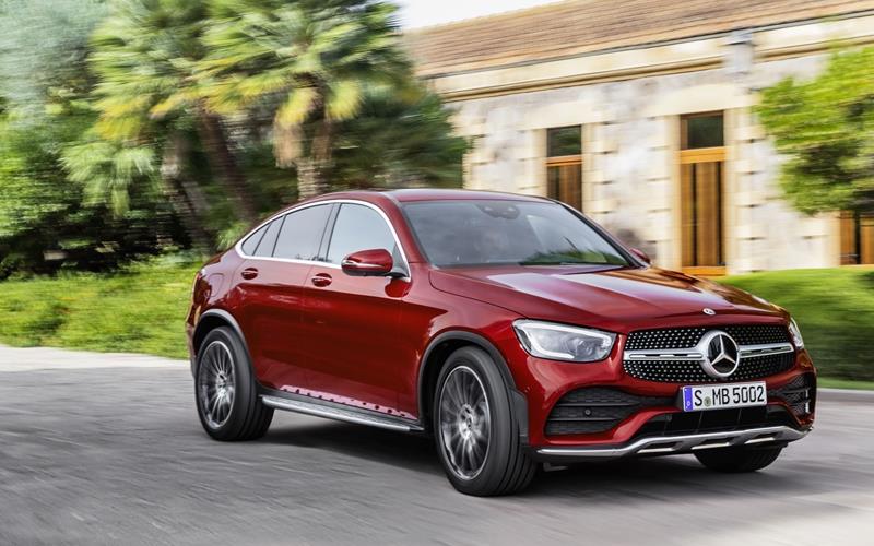 DasMercedes-Benz GLC Coupé (AMG Line):sportlich und funktionalGB-Fotos: gb