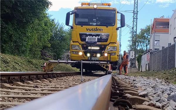 Das Monitoring auf der Ammertalbahn läuft weiter, Ergebnisse stehen noch aus. GB-Foto: ZÖA