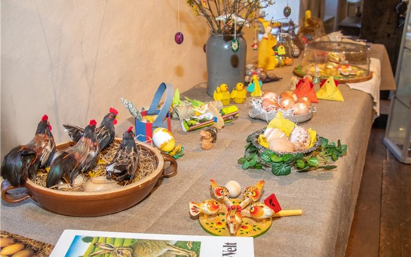 Das Museum Wildberg zeigt derzeit eine Osterausstellung