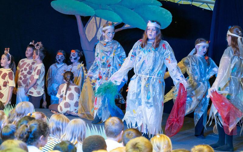Das Musical entführte die Besucher in die Savanne. GB-Foto: Vecsey