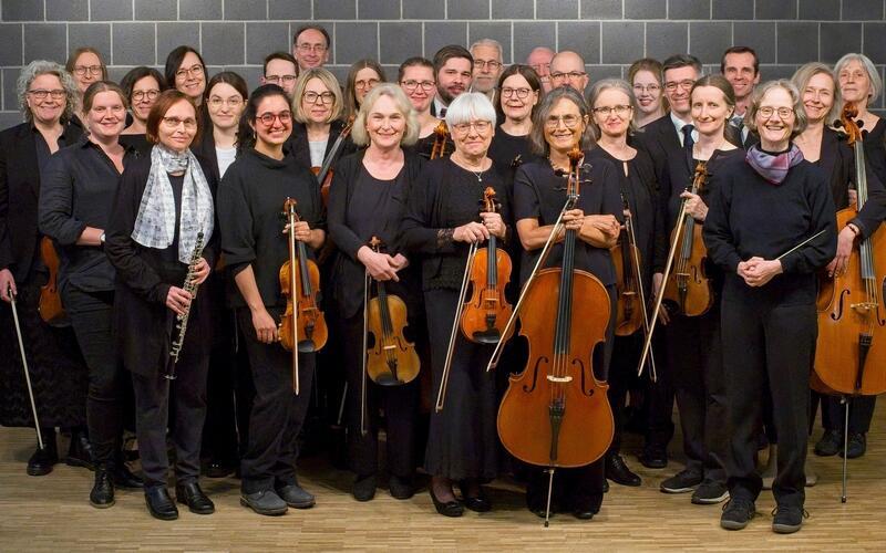 Das Orchester der Stadt Herrenberg in seinem Jubiläumsjahr. GB-Foto: gb