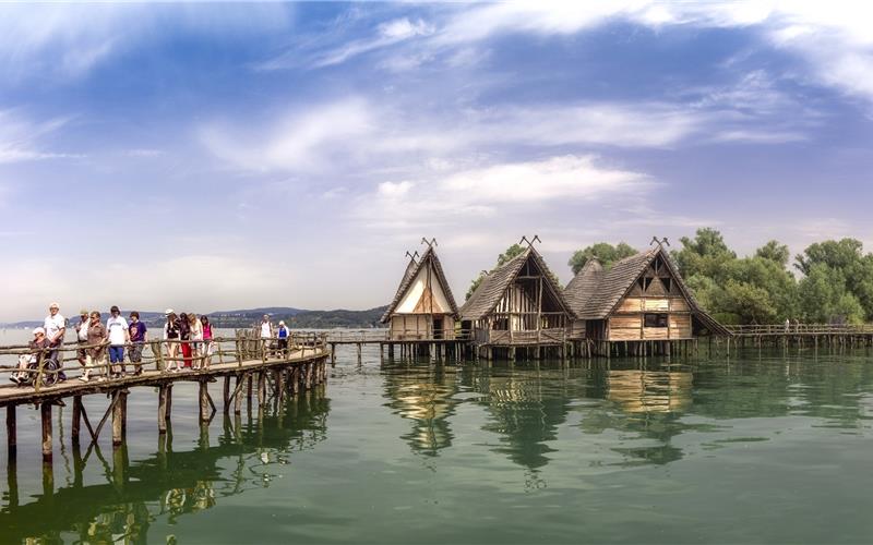 Das Pfahlbautenmuseum in Unteruhldingen zeigt wichtige archäologische FundeGB-Foto: gb