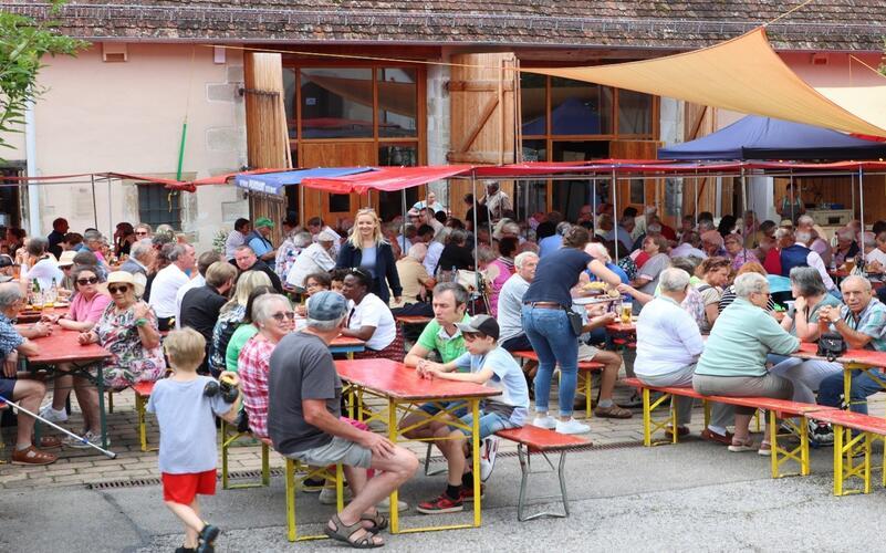 Das Reustener Dorffest findet zum dritten Mal statt. GB-Foto: gb