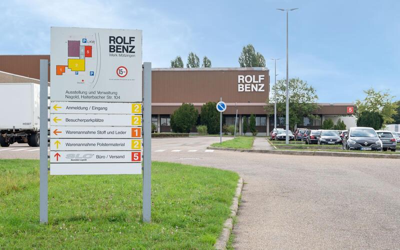 Das Rolf-Benz-Werk in MötzingenGB-Foto: Vecsey