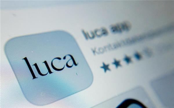 Das Symbol der Luca-App ist auf einem Smartphone zu sehen. Foto: Christoph Soeder/dpa/Illustration