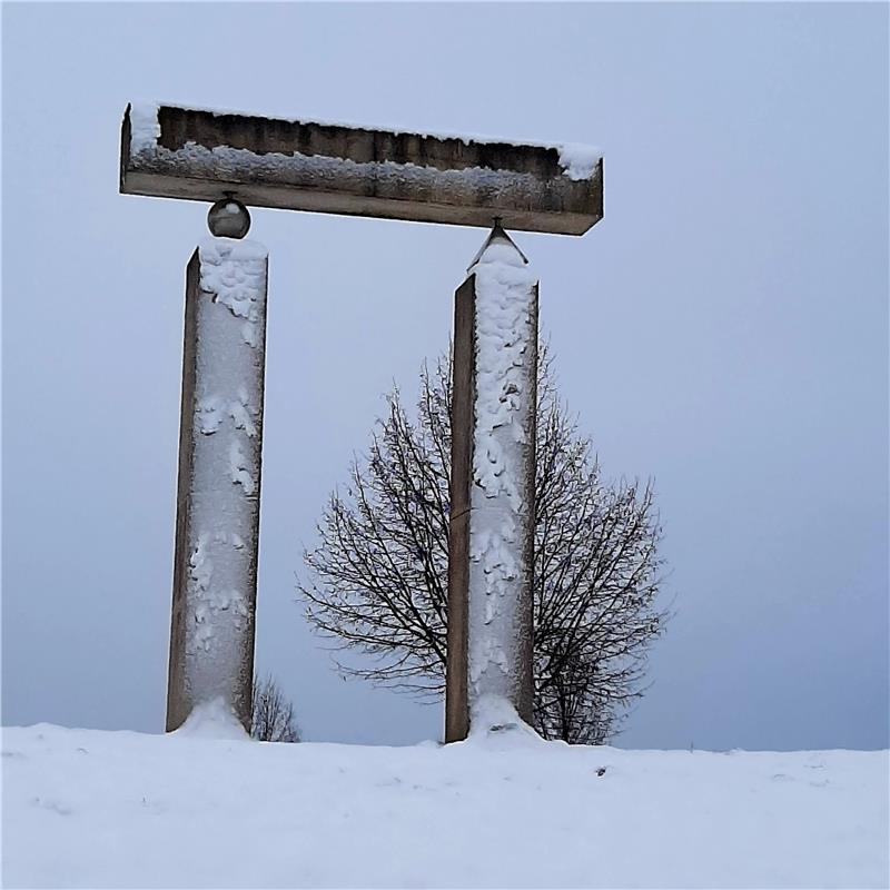 Das "Tor zum Schwarzwald" in seinem Wintergewand. Von Doris Süsser aus Deckenpfr...