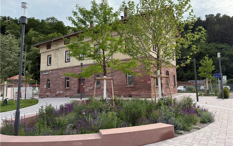 Das Zentrum Unterstadt gehört zu den größeren Maßnahmen im Wildberger Haushalt – und nimmt mehr und mehr Gestalt an. GB-Foto: Priestersbach
