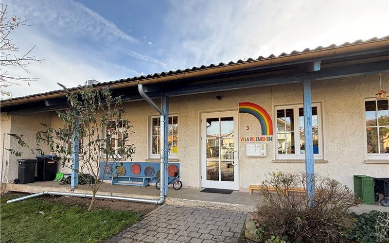 Das aktuelle Kindergartenjahr wird das letzte der „Villa Regenbogen“ sein. GB-Foto: Priestersbach
