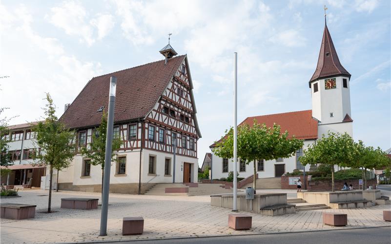 Das alte Rathaus soll in einem Jahr etwa der Ganztagsbetreuung von bis zu 80 Kindern dienen. GB-Foto (Archiv): Vecsey