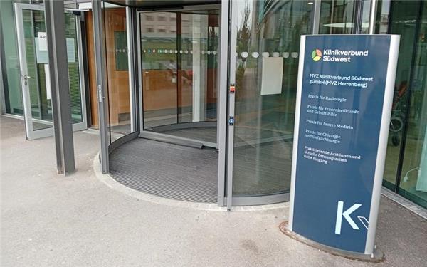 Das ehemalige Krankenhaus wurde in ein MVZ (Medizinisches Versorgungszentrum) umgewandelt. GB-Foto: gb